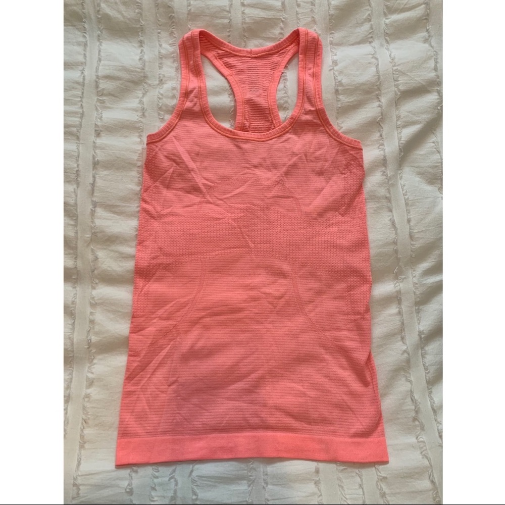 Lululemon Coral Swiftly Tech Racerback Top